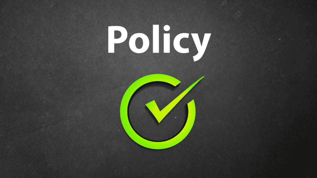 Policies 1 Policy