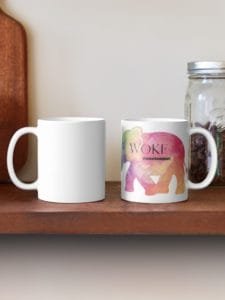 Woke Elephant Mug