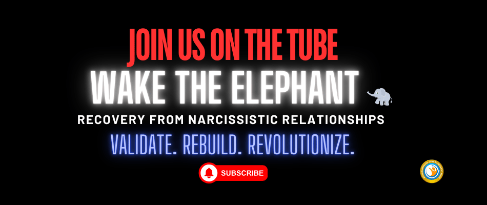250+ Videos from our YouTube Channel | Disrupting Toxic Systems Narcissistic Abuse Recovery & Supporting Women's Autonomy 1 Wake the Elephant Narcissistic Abuse Reccovery Videos