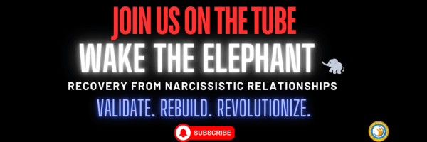 Wake the Elephant Youtube Channel Narcissistic Abuse Recovery